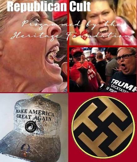 Rethug Cult mob.