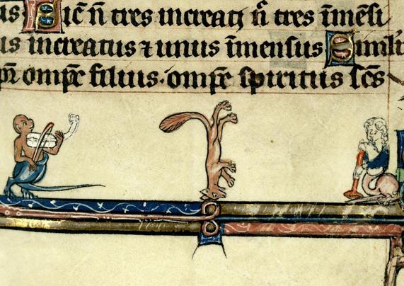 Breakdancing #fox. breviary, France 13th century. Cambrai, Bibliothèque municipale, ms. 102, fol. 324r.
#medieval #MedievalArt