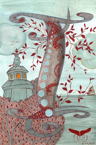 Alphabet : lettre "I" 
nicole-pessin.com/

#encre #encredechine #poesie #alaphabet #art #artiste #illustration #peinture #aquarelle 