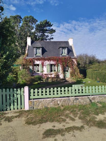LA maison carte postale de l'Ile de Groix.