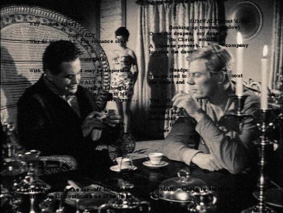 Lucien Zumwalt, played by Joe McCormick and Christopher Cobb, played by Peter Graves in the Whiplash episode, "Sarong." 