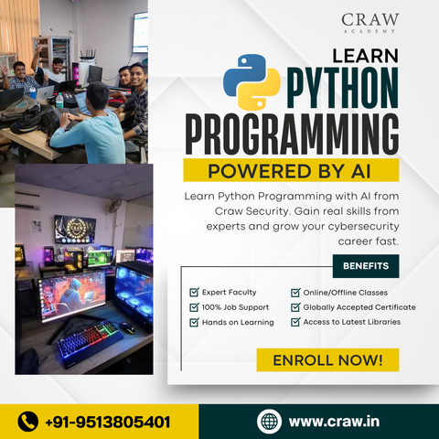 Learn Python Programming with AI by Craw Security