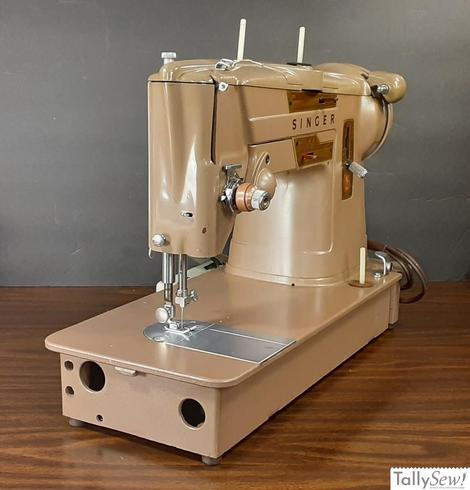 Singer 328K Style-O-Matic from the left end