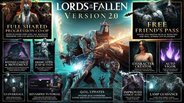 Lords of the Fallen Version 2.0 Out Now, Brings Enhanced Co-Op, Jump Button, Refined Combat