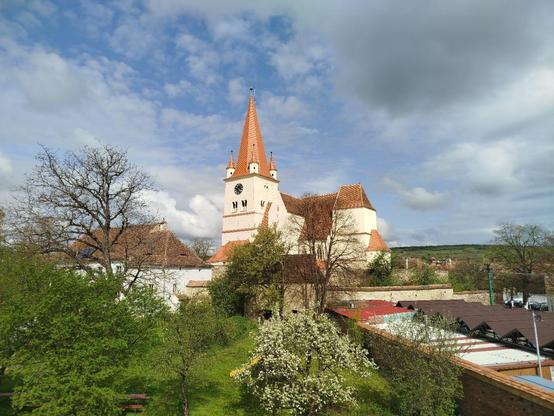 Kirche in Cisnadie/Siebenbürgen 