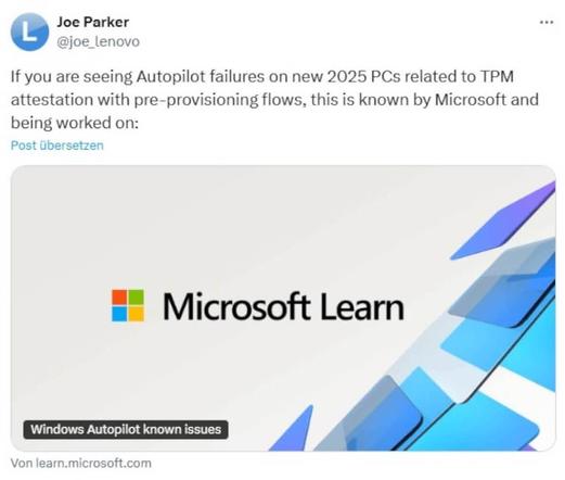 ⚠️ Running into Windows Autopilot TPM check failures on your new PC? Don’t panic! 🖥️ Get the step-by-step fix to solve the issue and get your setup on track. #WindowsTech #PCSetup