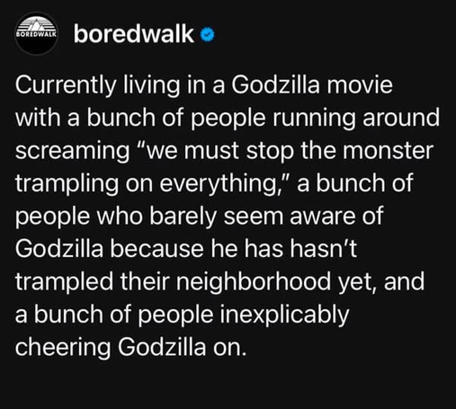 trump meme godzilla