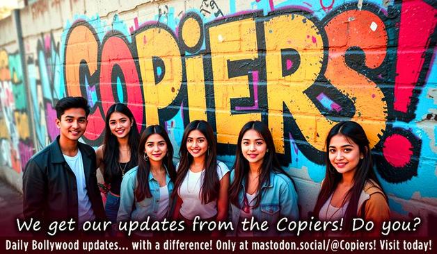 More smart young folks who get their updates from us! A fun and colorful photo.