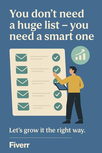 A flat digital illustration showing a person organizing and growing a clean, verified email list with icons representing high open rates and quality subscribers."

Want to continue this into Day 6 or shift the focus to automated email sequences, freebies, or sales hooks?