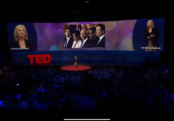 TED show Carole Cadwalladr, « This Is What a Digital Coup Looks Like » »