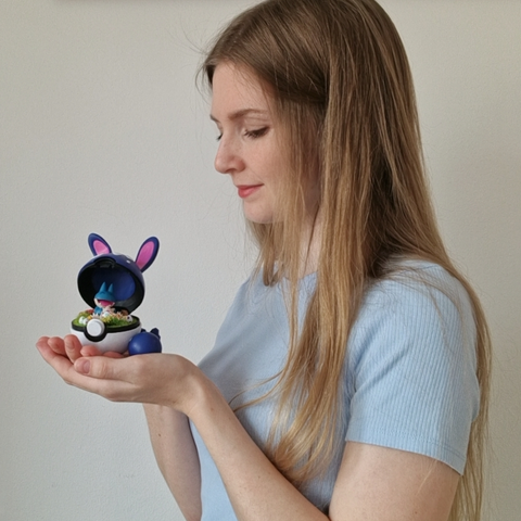Me and my Pokemon Easter Diorama