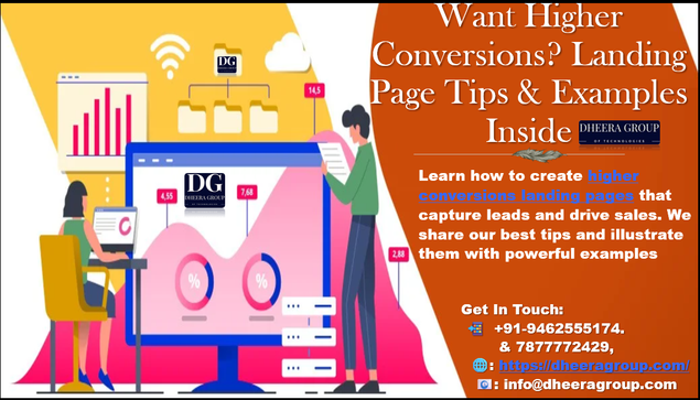 Learn how to create higher conversions landing pages that capture leads and drive sales. We share our best tips and illustrate them with powerful examples. Get In Touch: 📲 +91-9462555174. & 7877772429, 🌐: https://dheeragroup.com/, 📧: info@dheeragroup.com

#higherconversions #leadsanddrivesales #CampaignManagement #EmailMarketingService #MassEmailSoftwareAndInstallation