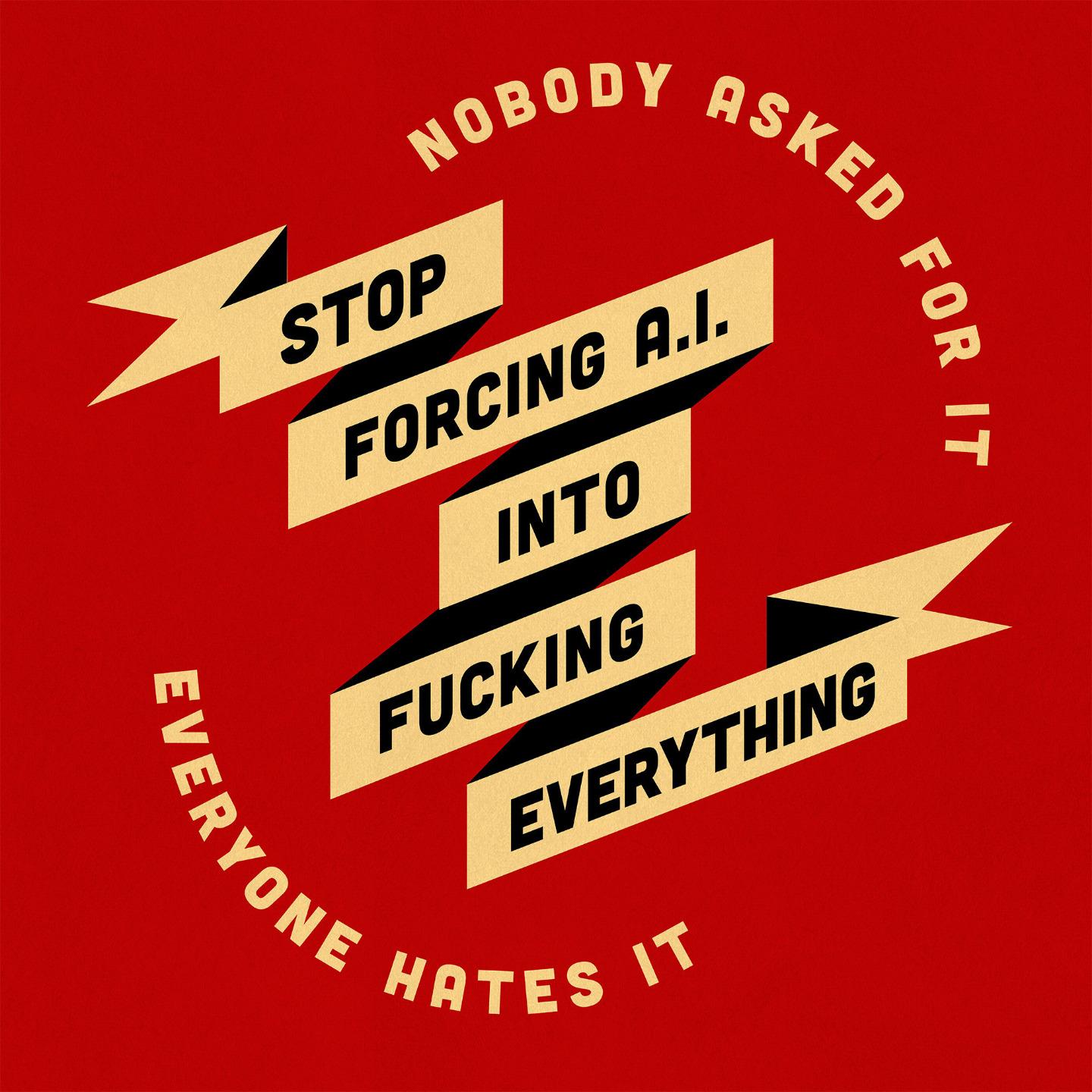 anti AI meme