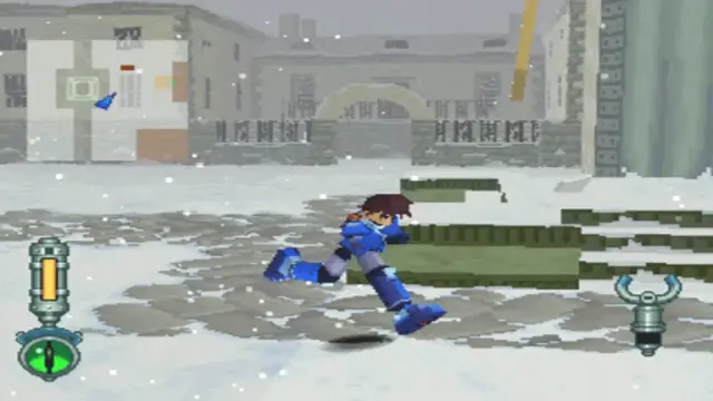 Screenshot from Mega Man Legends 2