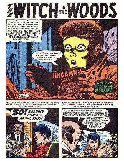The Witch in the Woods from Menace #7
