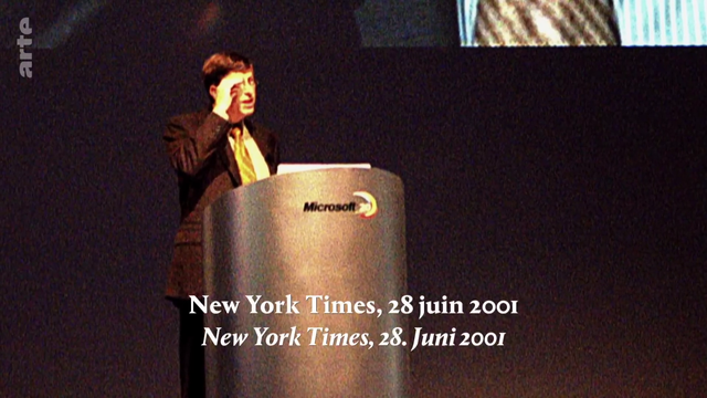 Rebondissement dans l'affaire Microsoft. La Cour d'Appel fédérale annule le démentellement du numéro 1 du logiciel.
(cf 1998 2000)
