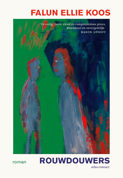 In de shortlist van de Libris Literatuurprijs van dit jaar is Rouwdouwers de grote verrassing. Aanvankelijk nauwelijks opgemerkt door de media, wist het debuut van Falun Ellie Koos vanuit het schijnbaar niets op eigen kracht een groot en zeer enthousiast jong lezerspubliek te vinden.