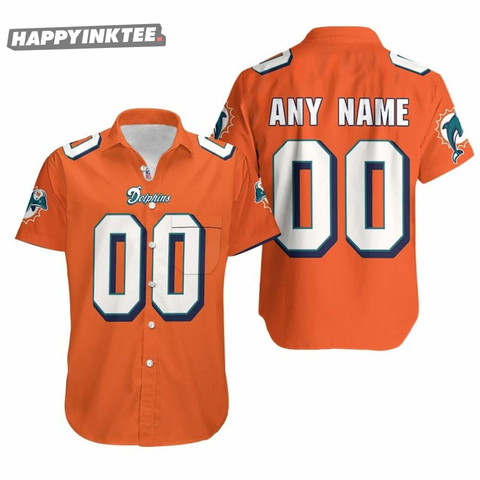 Miami Dolphins Hawaiian, American Football Shirt
