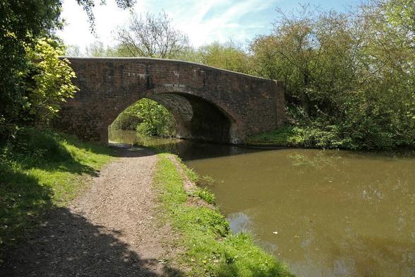 A photo titled "Birmingham & Fazeley Canal Along Route of Coventry Canal: Fazeley Junction to Whittington Brook", taken near Bonehill Road Bridge by amandabhslater on Flickr.