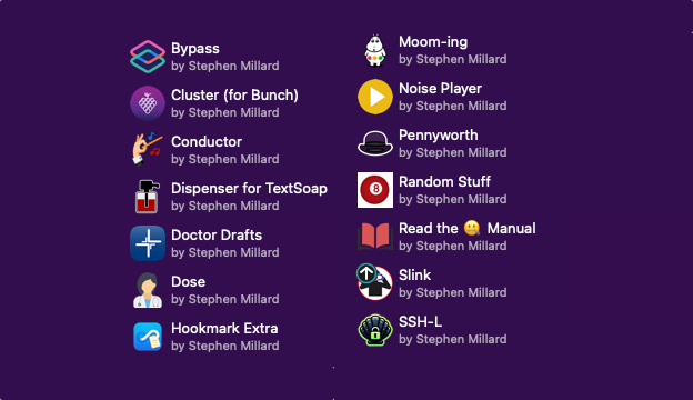 If you use Alfred, there's a good chance I have a workflow you will find useful.