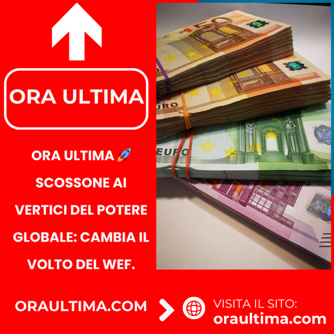 ORA ULTIMA 🚨 Schwab lascia il WEF: un’era si chiude.

🌍 Ritiro immediato, nessun motivo.
Nuove dinamiche in arrivo a Davos?

💡 Segui ORA ULTIMA per capire cosa c’è dietro.

#OraUltima #WEF #Davos #KlausSchwab #mastodon #news #business #finance #economy 