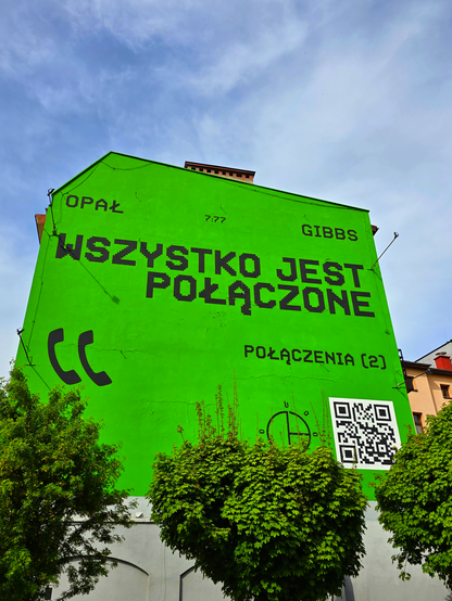 Reklama mural Katowice.