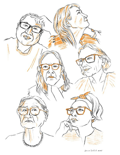 iPad portraits 