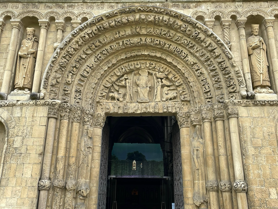 The Great West Door at Rochester Cathedral.