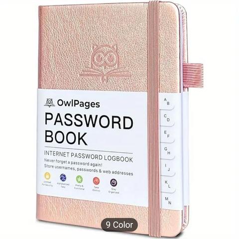 Password book (Temu).