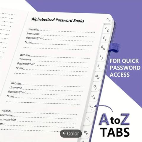 Password book (Temu).