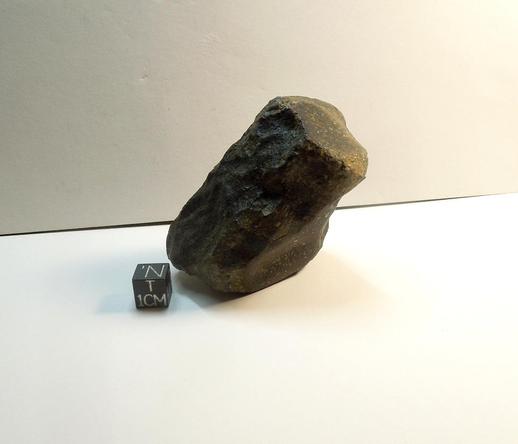 Unclassified NWA chondrite with fresh fusion crust.