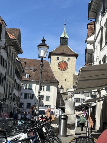Blick auf das Bieltor in Solothurn