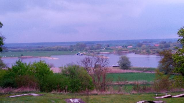 Blick vom Weinberg Hitzacker auf das Elbtal