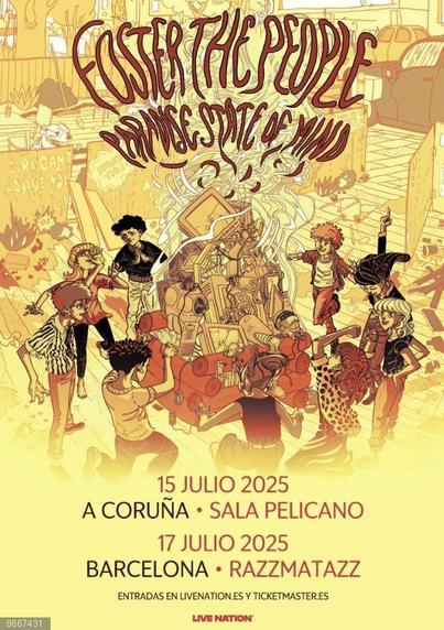 Conciertos de Foster The People en España