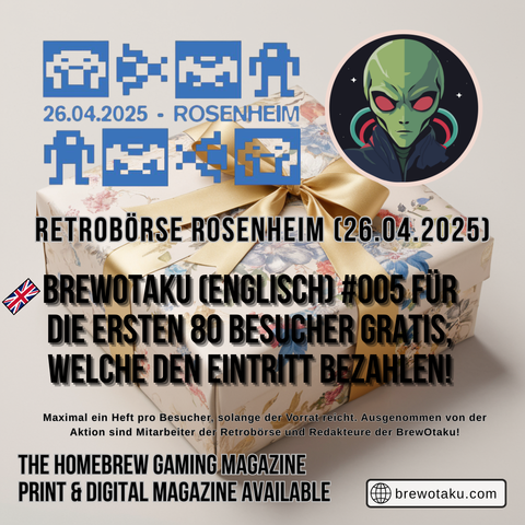 Advertisement Banner Retrobörse-Rosenheim 2025 / BrewOtaku