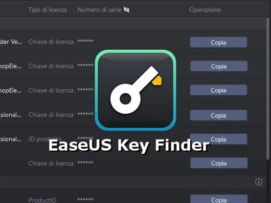 Trova Product Key (Windows), Office, Adobe, ecc. e password perse
