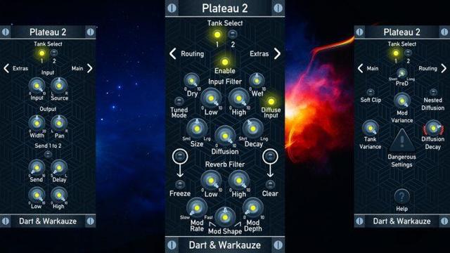 Dart Warkauze Plateau 2 Plate Reverb
