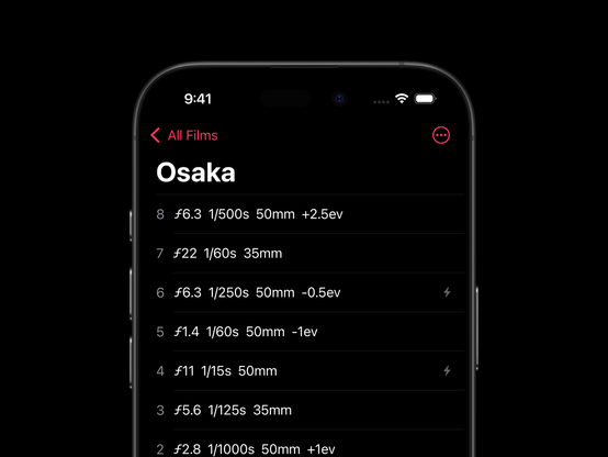 Frames iOS Preview