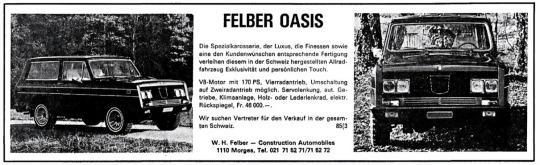 1980 Felber Oasis description.