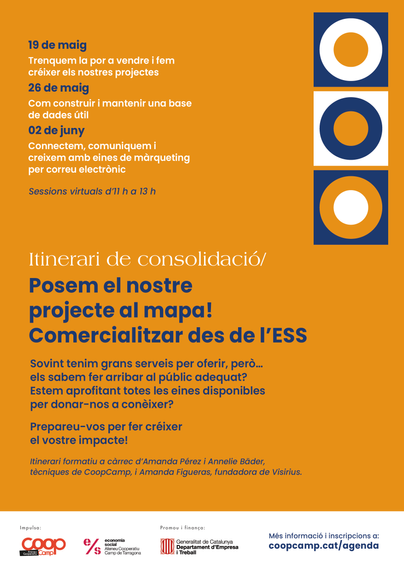 Cartell promocional sobre l'itinerari formatiu