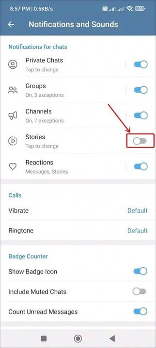 ​🔕 Tired of Telegram Stories notifications disrupting your focus? Quickly disable them in Settings > Notifications & Sounds > Stories. Stay undisturbed while staying connected. #TelegramTips​