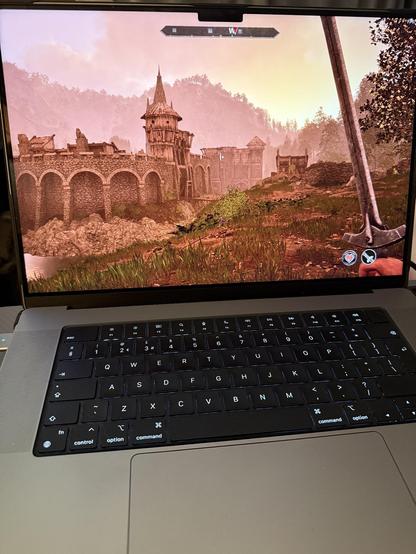 Oblivion Remastered running on Mac
