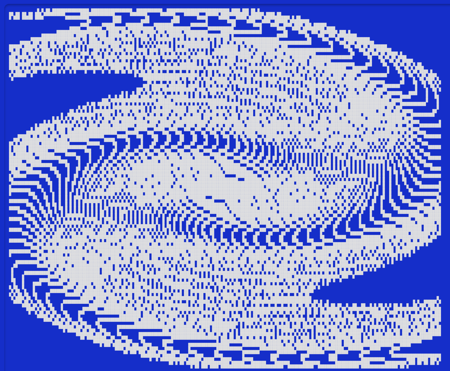 Ascii art, whirlwind