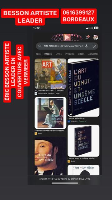 ÉRIC BESSON ARTISTE LEADER 
https://www.singulart.com/my-singulart/dashboard/visibility

https://besson.dictionnairedesartistescotes.com

https://instagram.com/eric_besson_art?igshid=

#art #artist #collectors #passion #artleadership #topworldart #artmaster #famousartist #master #grandesignature #France #Bordeaux #celebrities #international #leadership #Leader #famous #painter #artisteconnu #masterpiece #masterpieces #artcontemporain #contemporaryart 
