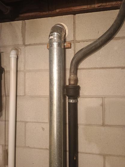 Exhaust pipe of a dryer