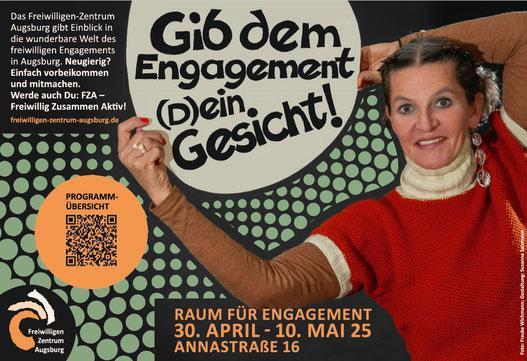 Flyer für die Veranstaltung "Rum für Engagement" des FZA