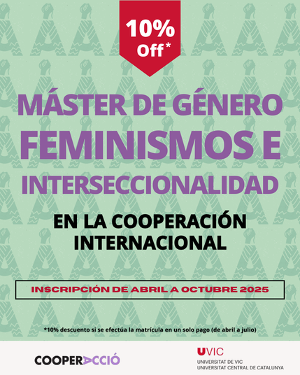 Flyer del máster
