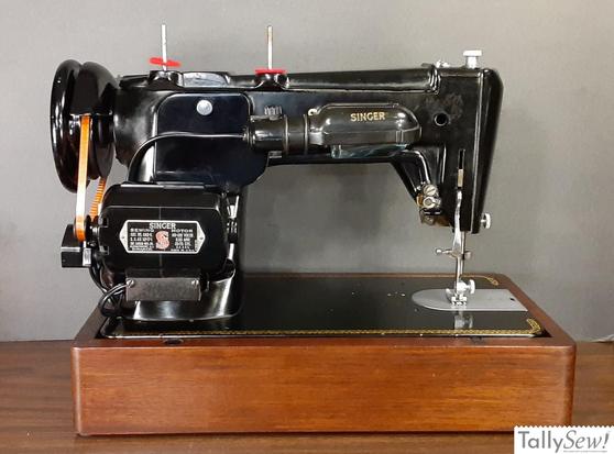Singer 306K Swing Needle from the back