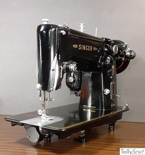 Singer 306K Swing Needle left end
