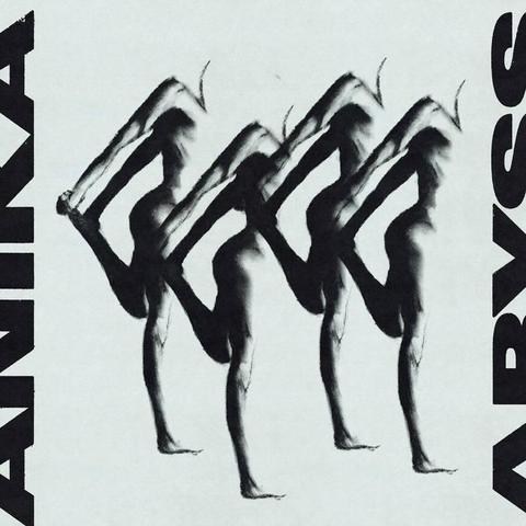 Cover of the album ‘Abyss’ by Anika (Henderson). Cover shows four cutoff naked figures adopting a yoga pose.